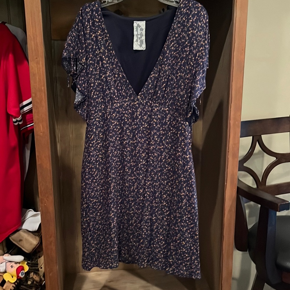 NWOT medium navy summer dress